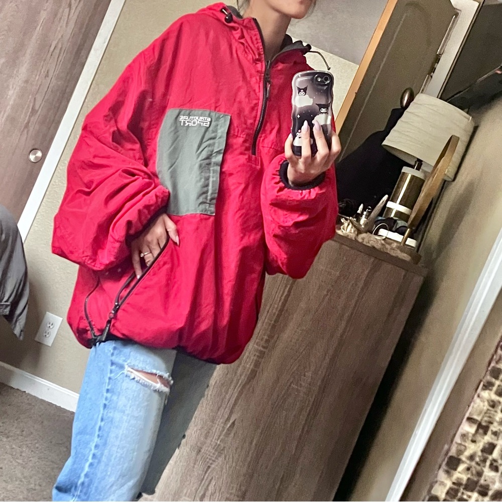 Vintage Structure Sport reversible windbreaker